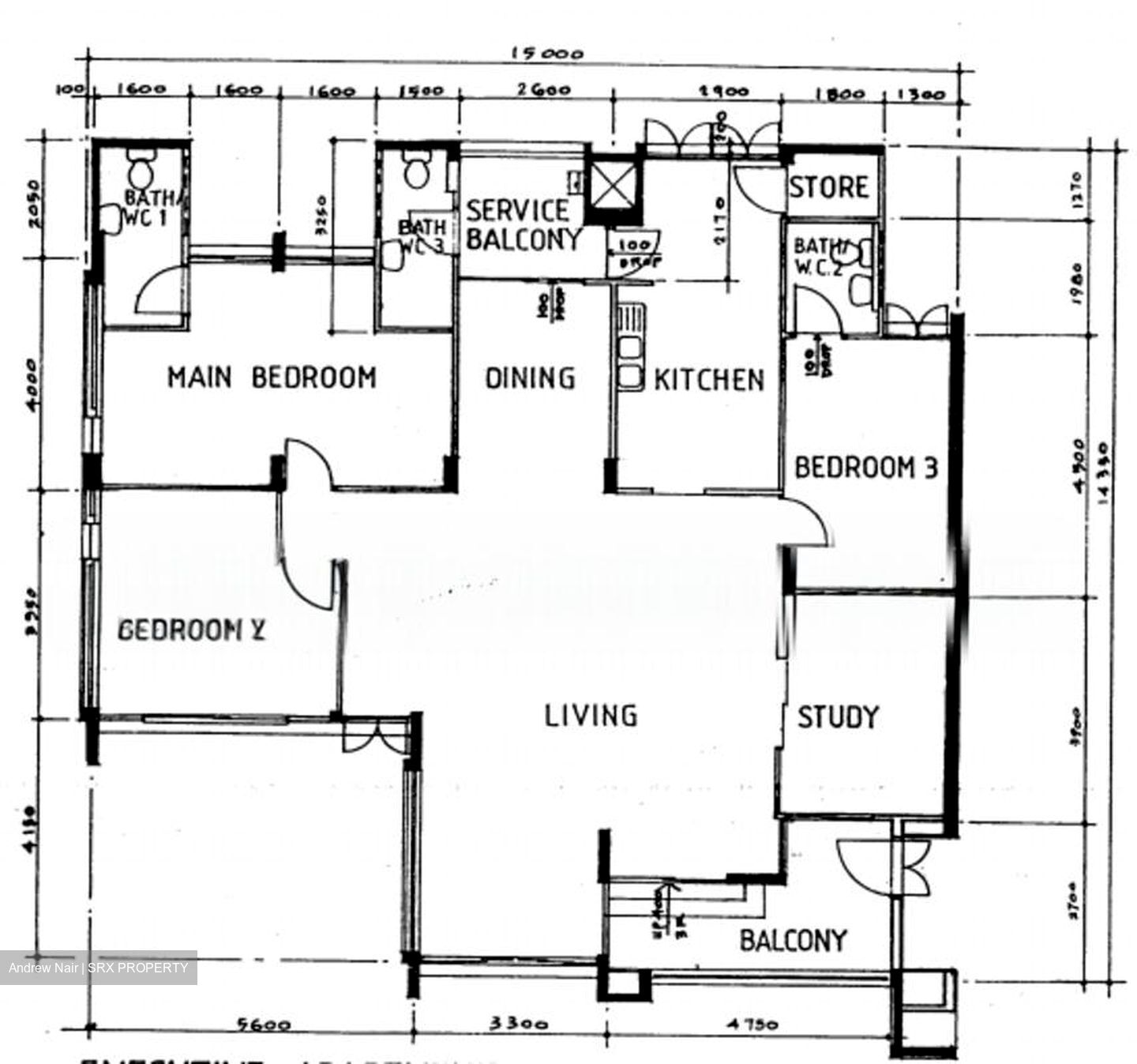 Blk 134 Marsiling Road (Woodlands), HDB Executive #606288341